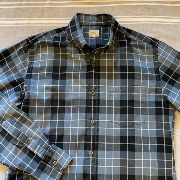 J Crew plaid shirt. Size Small